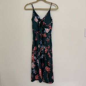 Women’s Floral Green Dress Size Small